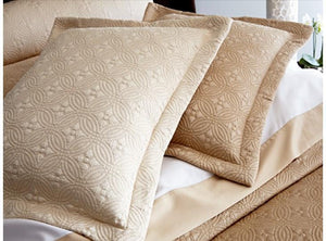 Fig Linens - Lucia Matelassé Coverlet & Shams by Peacock Alley
