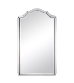 Mirror Image Home - Framed Mirror with Antiqued Silver Leaf Sides | Fig Linens