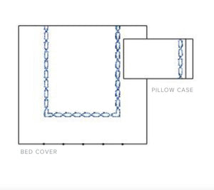 Fig Linens - Dea Fine Linens - Marrakesh Bedding - Duvet and Pillowcases