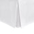 White Bed Skirt - Diamond pique white bedskirt by Matouk Fine Linens at Fig Linens and Home