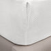 Box Spring Cover - Matouk Diamond Pique White Box Spring Covers