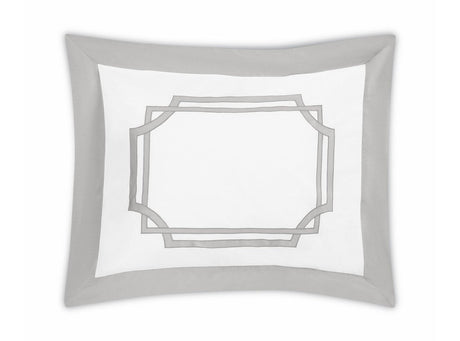 Pillow Sham - Matouk Salon Silver at Fig Linens