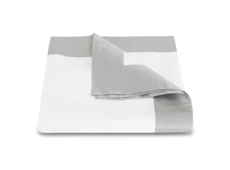 Duvet Cover - Matouk Salon Silver at Fig Linens