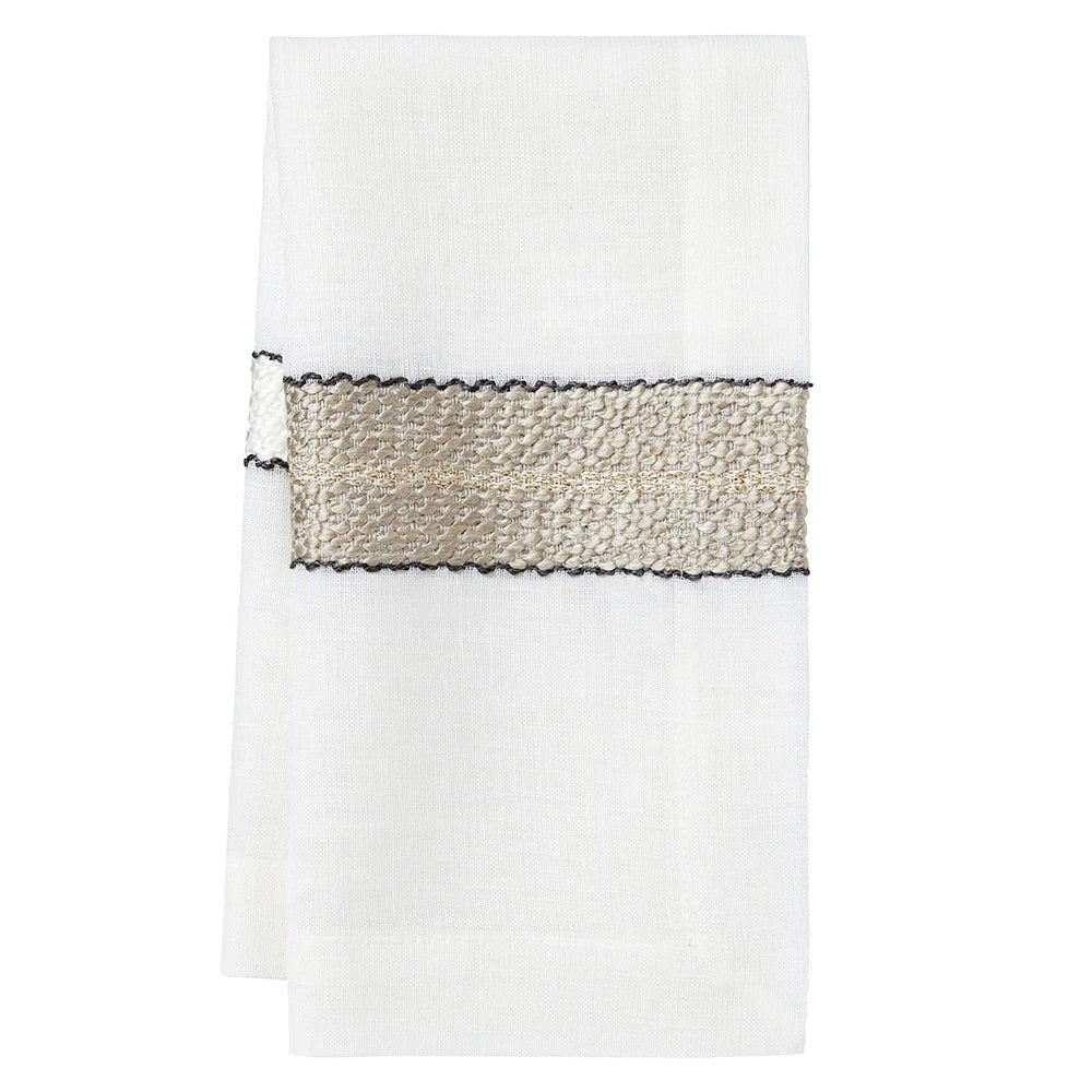Folded Napkin - Puglia Table Linens by Mode Living | Fig Linens
