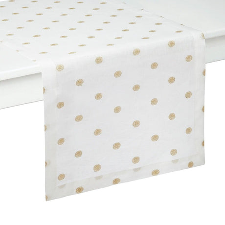 Vogue Gold Table Runner by Mode Living | Fig Linens
