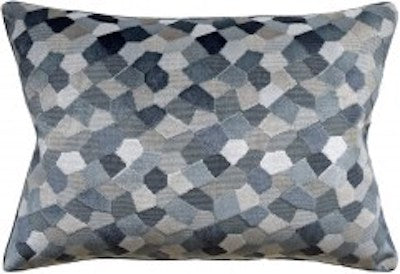 Modern Mosaic Harbor Pillow