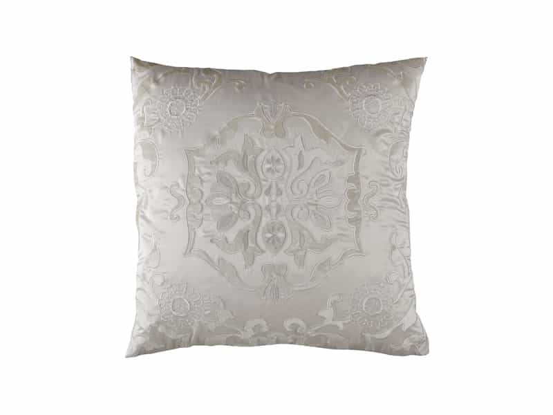Morocco Ivory Square Pillow by Lili Alessandra | Fig Linens