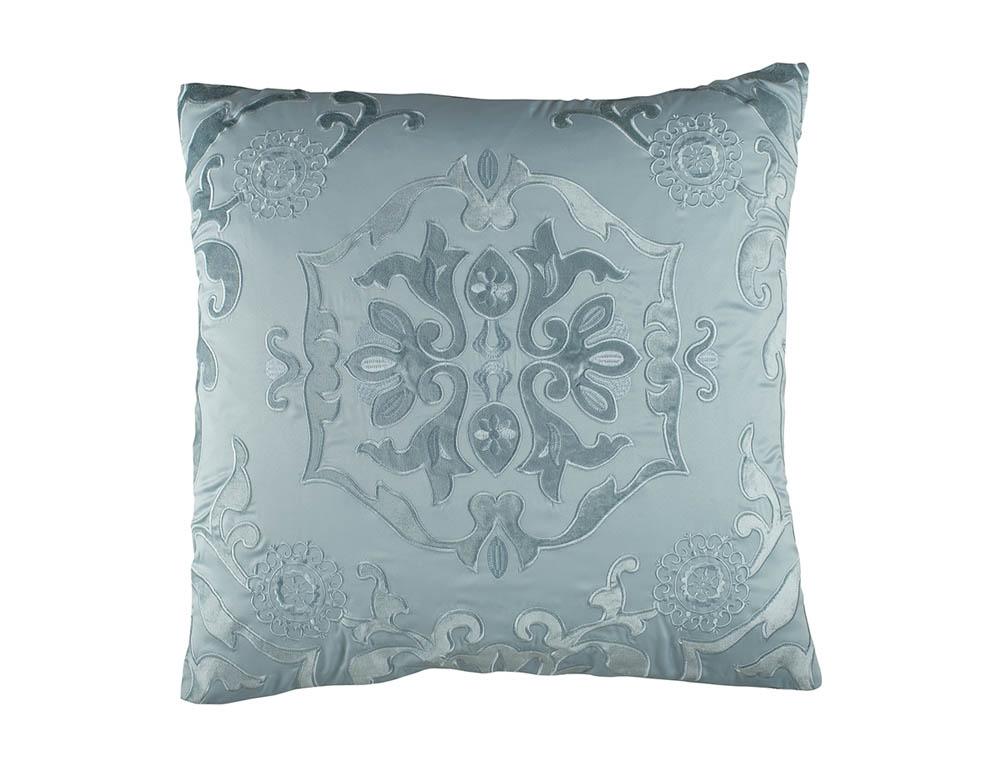Morocco Sea Foam Square Pillow by Lili Alessandra | Fig Linens