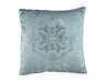Morocco Sea Foam Square Pillow by Lili Alessandra | Fig Linens