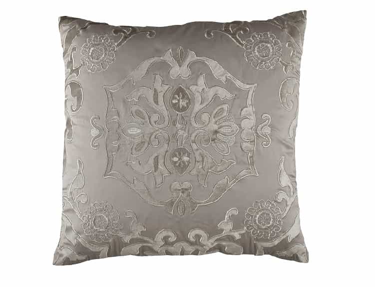 Morocco Taupe Square Pillow by Lili Alessandra | Fig Linens and Home