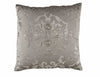 Morocco Taupe Square Pillow by Lili Alessandra | Fig Linens and Home