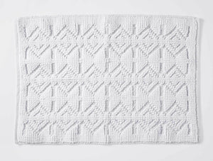 Mosaic Canyon White Organic Rug by Coyuchi | Fig Linens
