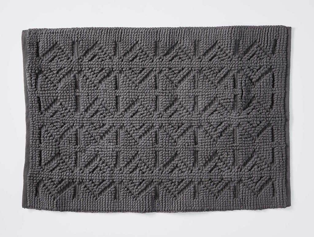Coyuchi Mosaic Canyon Slate Organic Rugs | Fig Linens