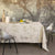 Voliere Beige Holiday Table Linens | Le Jacquard Francais Tablecloths