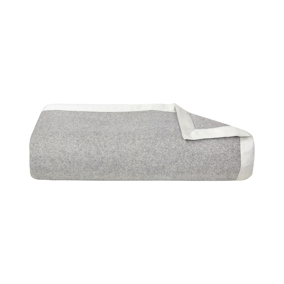 Nymphe Silver Cashmere Blanket - Yves Delorme