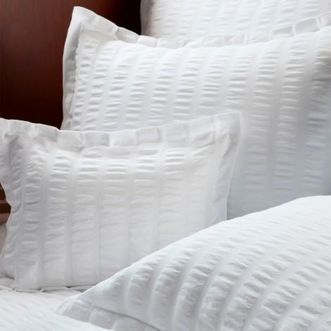 Panama Bedding by Matouk - White Coverlets, Duvets, Shams | Fig Linens