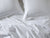Fig Linens - Coyuchi Bedding - Alpine White Cloud Brushed Organic sheets and cases