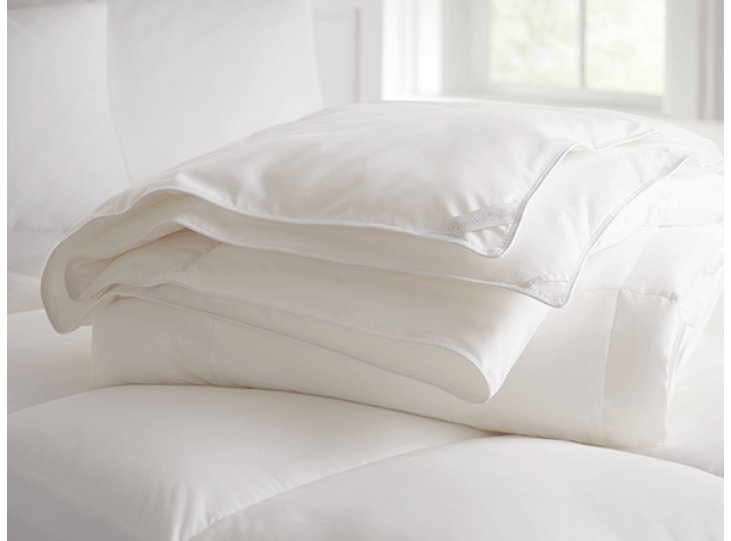 White Goose Down Duvet by Peacock Alley | Fig Linens