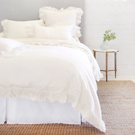 Pom Pom at Home - Charlie Cream Linen Duvet Collection - Fig Linens