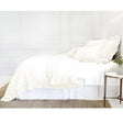 Fig Linens - Pom Pom at Home Charlie Cream Linen Bedding Collection 