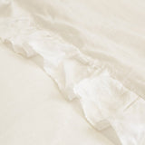 Fig Linens - Pom Pom at Home Charlie Cream Linen Bedding with ruffles