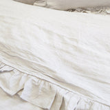 Fig Linens - Pom Pom at Home Bedding - Charlie Flax Duvets and Shams with Ruffles