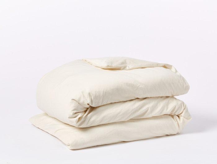 Organic Relaxed Sateen Undyed Bedding by Coyuchi | Fig Linens