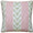 Burton Stripe Blush & Green - Ryan Studio Throw Pillow - Thibaut Decorative Pillow