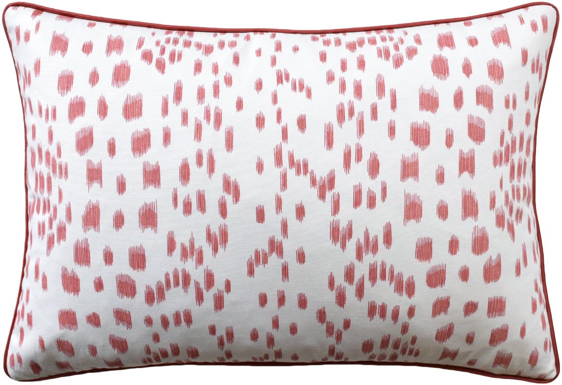 Les Touches Berry Lumbar Pillow | Fig Linens and Home