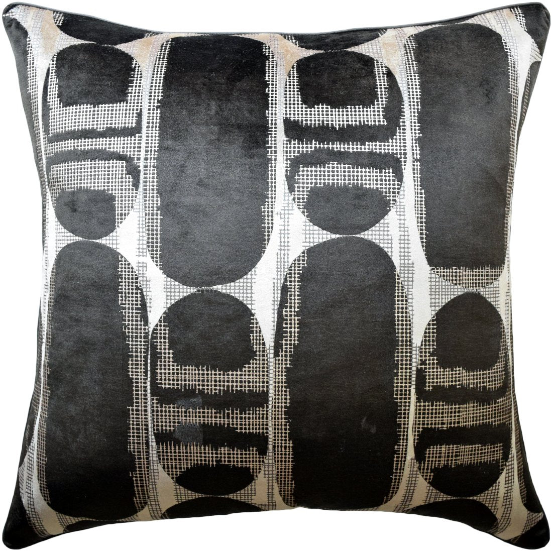 Scarab Metal Decorative Pillow by Ryan Studio