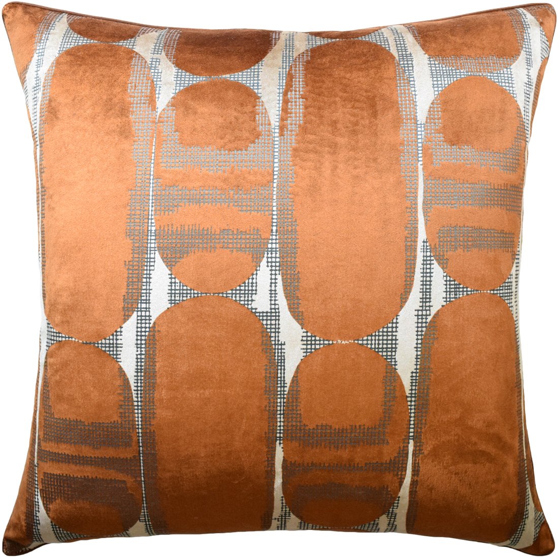 Scarab Rust Decorative Pillow - Ryan Studio