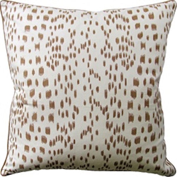 ryan studio les touches tan pillow | fig linens and home
