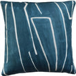 Grafitto Teal/Pearl Pillow by Ryan Studio