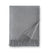 Sferra Dorsey Silver cashmere throw blanket |  Sferra Fine Linens at Fig Linens and Home