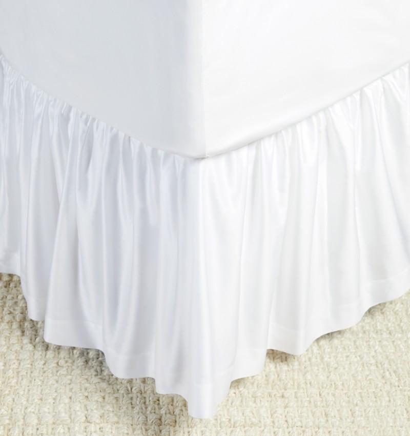 fig linens - giotto bed skirt by sferra
