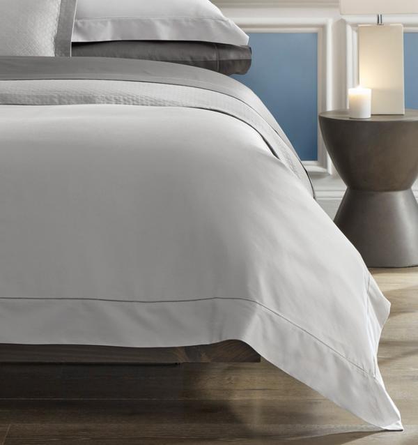 Fig Linens - Giotto Slate Bedding by Sferra - Lifestyle