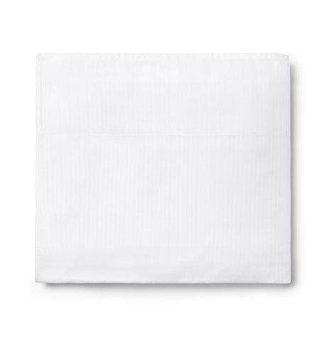 Tesoro Flat Sheet - White - Fig Linens at Sferra