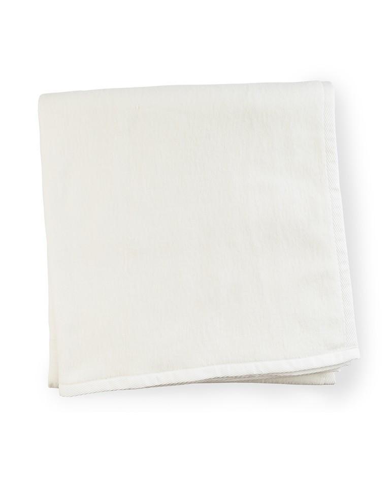 St Moritz Blanket by Sferra | Fig Linens - snow blanket