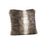 Square Grey Rabbit Faux Fur Pillows by Fabulous Furs | Fig Linens