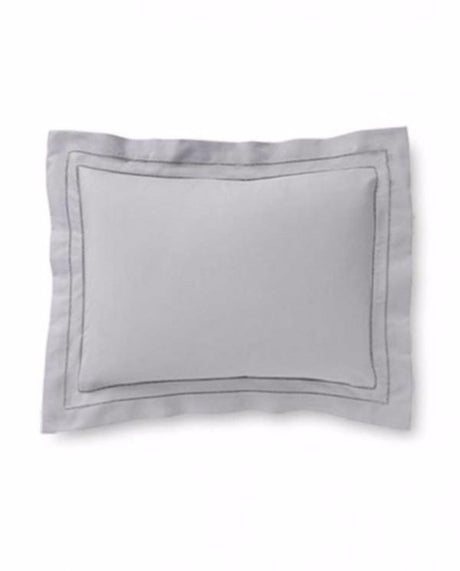 Fig Linens - Finna Bedding Collection by Sferra - Flint gray sham