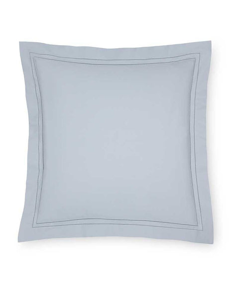 Fig Linens - Finna Bedding Collection by Sferra - Flint gray continental sham