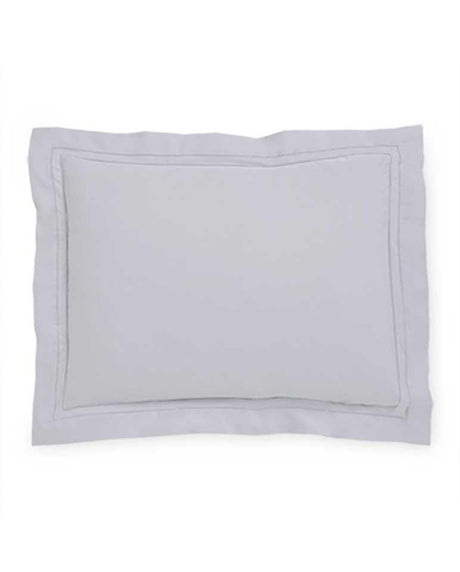 Fig Linens - Finna Bedding Collection by Sferra - Flint gray standard sham