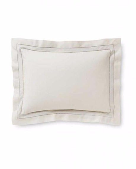 Fig Linens - Finna Bedding Collection by Sferra - Ivory sham