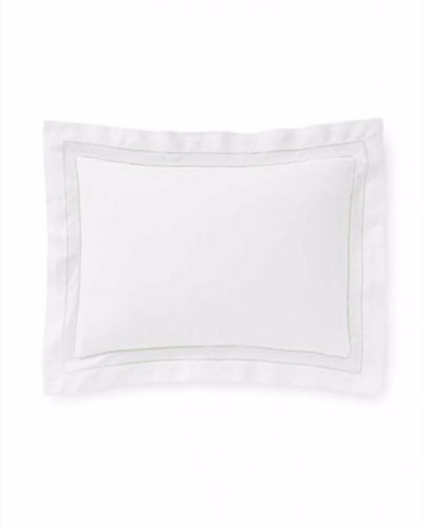 Fig Linens - Finna Bedding Collection by Sferra - White sham