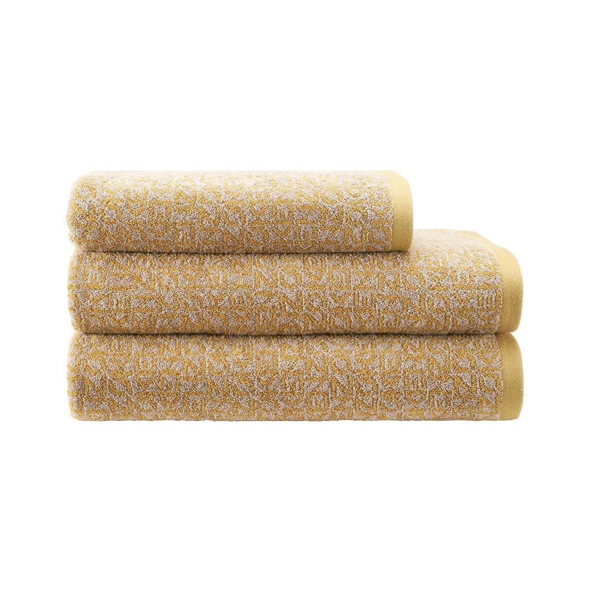 K Stamp Miel Bath Towel and Bath Sheet by Kenzo | Fig Linens