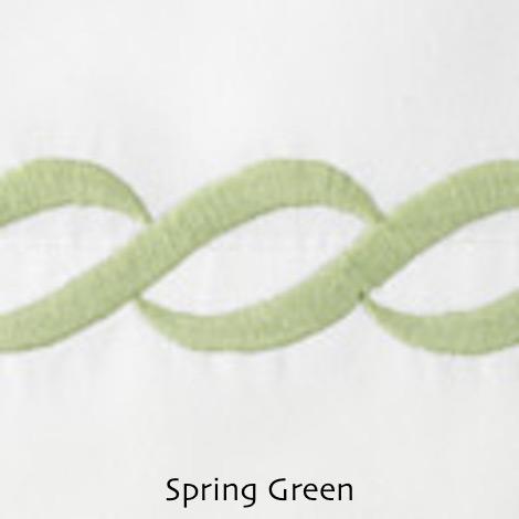 Classic Chain Sheet Sets - Spring Green - Matouk