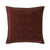 Fig Linens - Syracuse Acajou Decorative Pillow by Iosis - Back