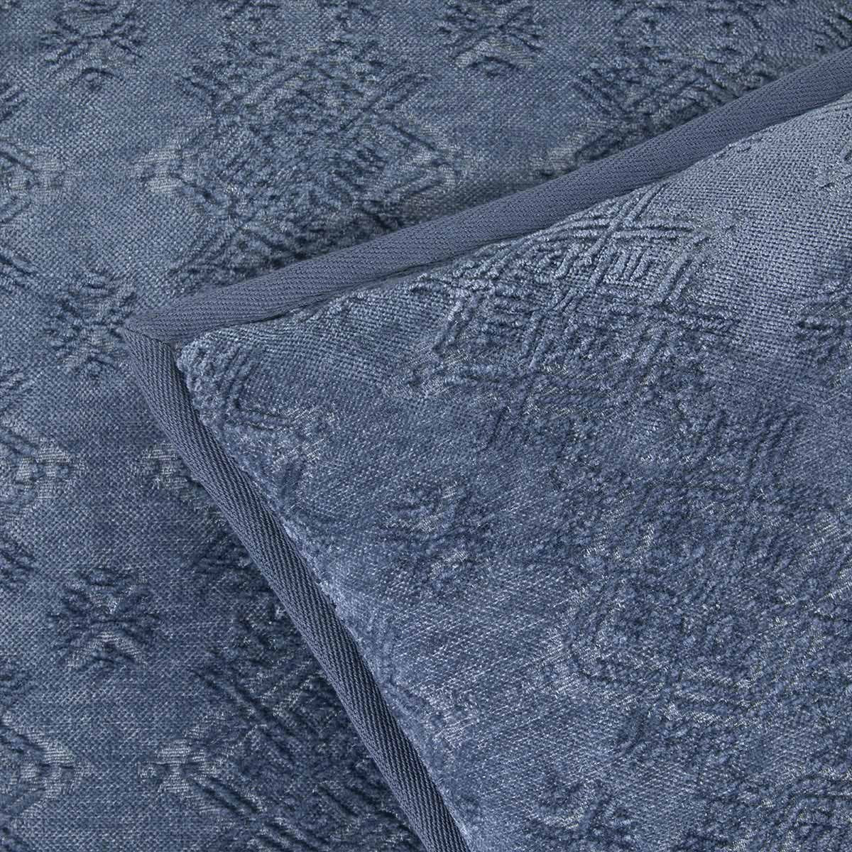 Fig Linens - Syracuse Zinc Lumbar Pillow by Iosis - closeup