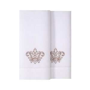 Fig Linens - Tenue Chic Linen Fingertip Towels by Yves Delorme 