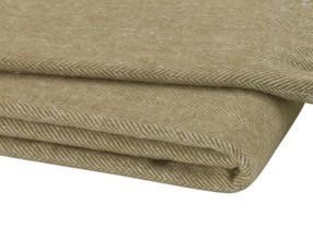 Lands Downunder Italian Herringbone Caramel Throw by Lands Downunder - 51" x 67" Throw Caramel at FIG LINENS AND HOME - 3